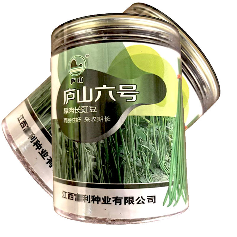 庐山六号厚肉长豆角种子采收期长200g中早熟豇豆籽露地基地种植
