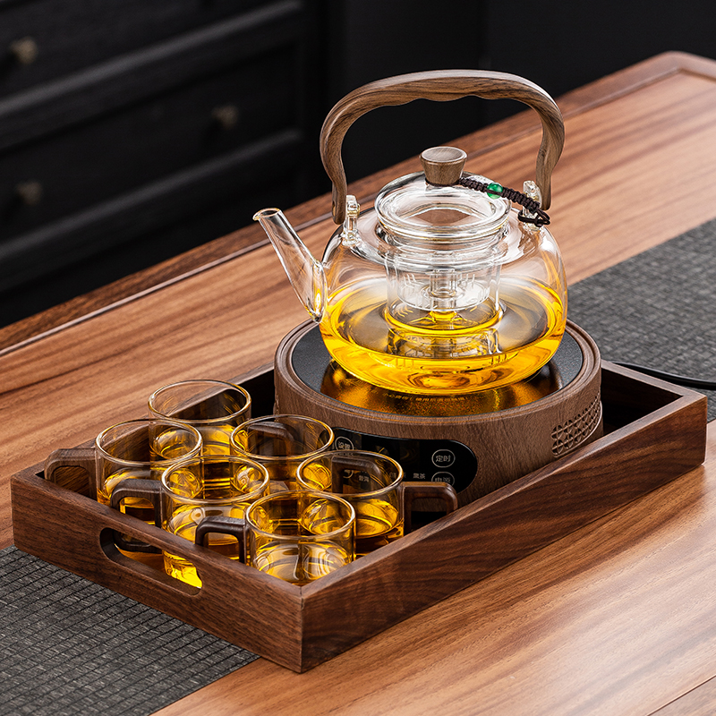 全玻璃煮茶壶电陶炉煮茶器