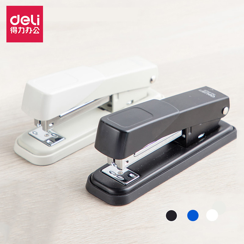 得力12号订书机统一标准型24/6订书钉装订机加厚25页多功能订书器,文具电教/文化用品/商务用品,订书机,淘宝优惠券,粉丝福利购,淘宝优惠卷