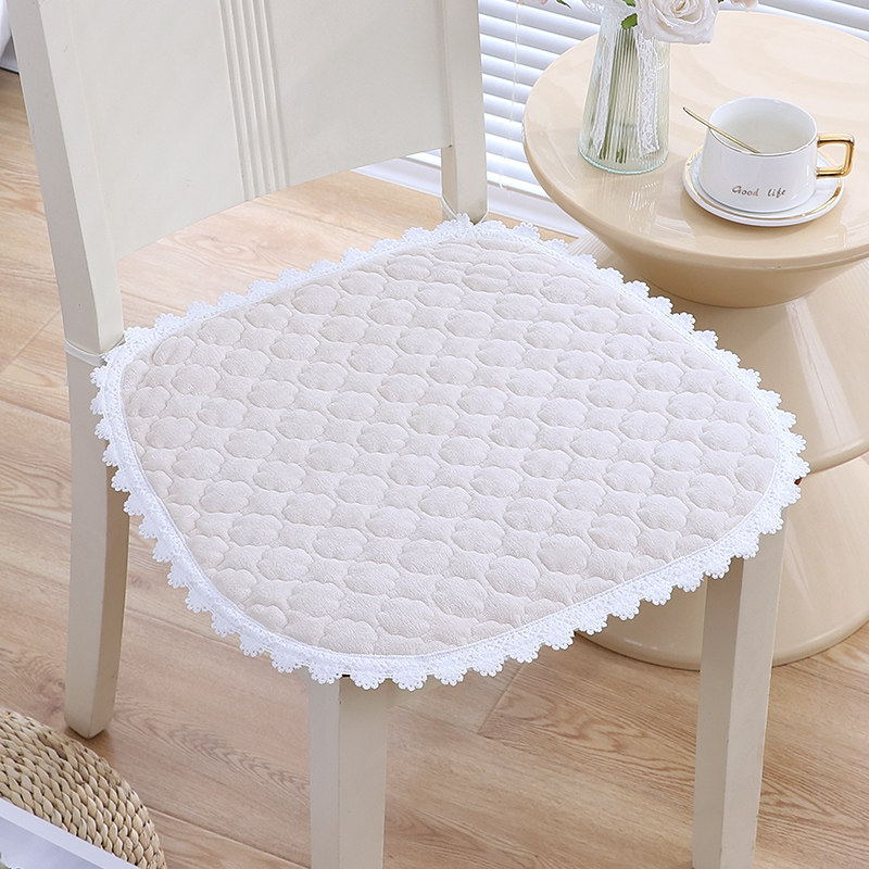 餐椅坐垫软垫四季通用加厚防滑马蹄形椅子垫屁垫现代凳子垫可机洗