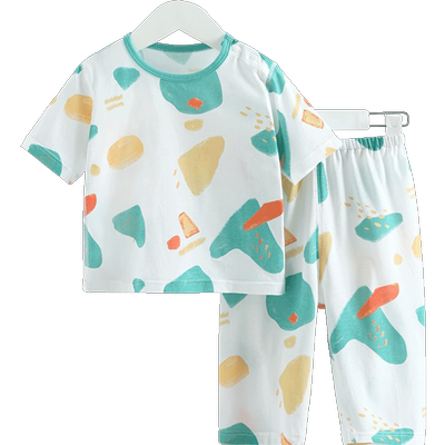桉树莱赛尔齐齐熊家居服男童夏季
