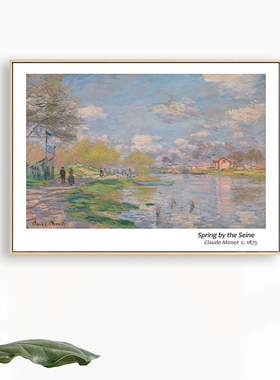 世界名画莫奈油画电表箱装饰画 上翻电闸壁画ins配电箱遮挡挂画