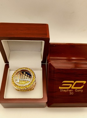 2022勇士库里汤普森詹姆斯杜兰特科比欧文总冠军戒指饰品礼物