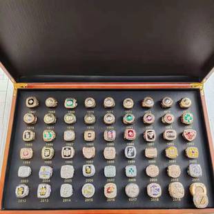 2020湖人詹姆斯勇士库里公牛骑士科比总冠军戒指球迷生日礼物