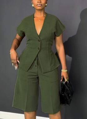 Big size outfits top pants set two pieces track suits 2xl