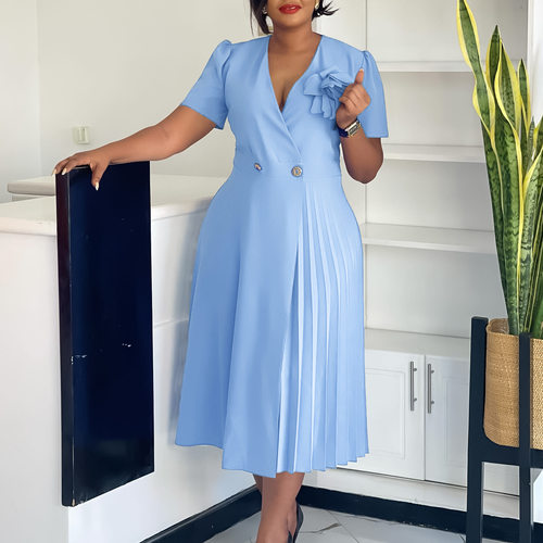 платьяе women dresses OL dress Plus size fat clothes