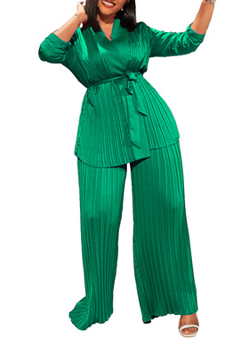 plus size fat Coat loose Jacket Suits Suit for women sets