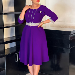 African fashion plus size dress women 非洲连衣裙大码裙子3xl