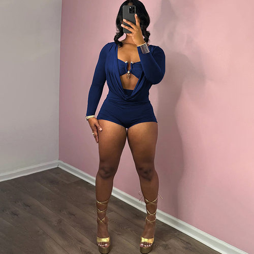欧美风2026新款性感辣妹连体裤 sexy jumpsuits short romber new