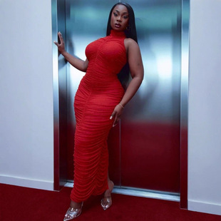 外贸跨境女装欧美风长裙大码裙 African female dress sexy party