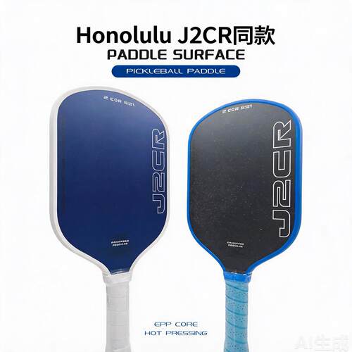 J2CR,J3CR碳纤维磨砂匹克球拍