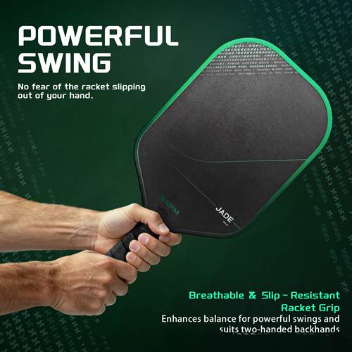 RPM JADE匹克球拍MPP泡沫芯碳化硅耐磨赛事级热压一体pickleball