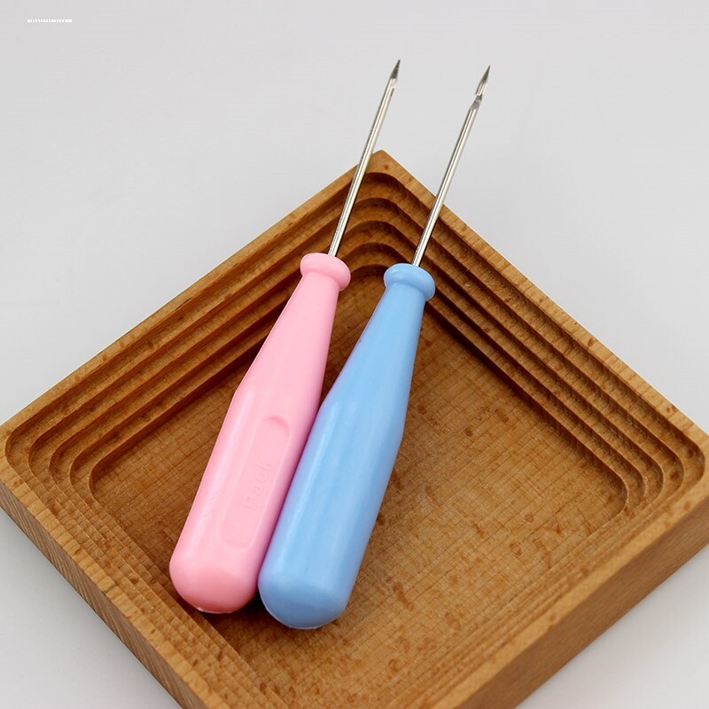 优质橡胶纳鞋底锥子 带钩补鞋  带勾带孔戳戳乐 手工diy工具