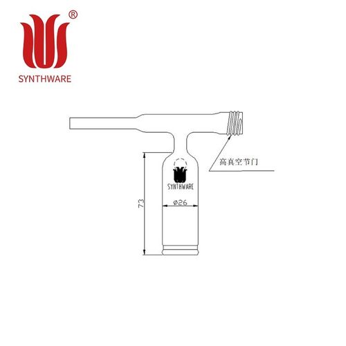 欣维尔SYNTHWARE 层析流量控制阀 25#螺纹口 C420025