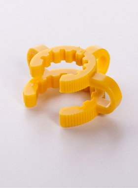 磨口塑料夹,14/20,5个/包(黄色） CS001420-5