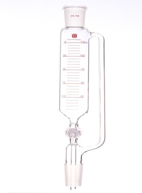 欣维尔SYNTHWARE 带刻度恒压滴液漏斗 玻璃节门 10mL-1000mL