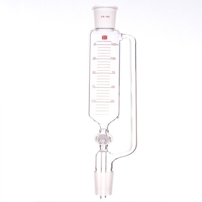 欣维尔SYNTHWARE 带刻度恒压滴液漏斗 玻璃节门 10mL-1000mL