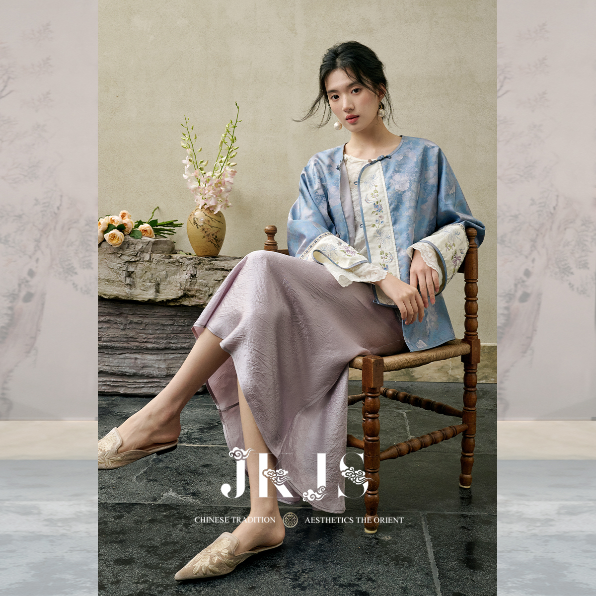 JKJS定制提花外套女款