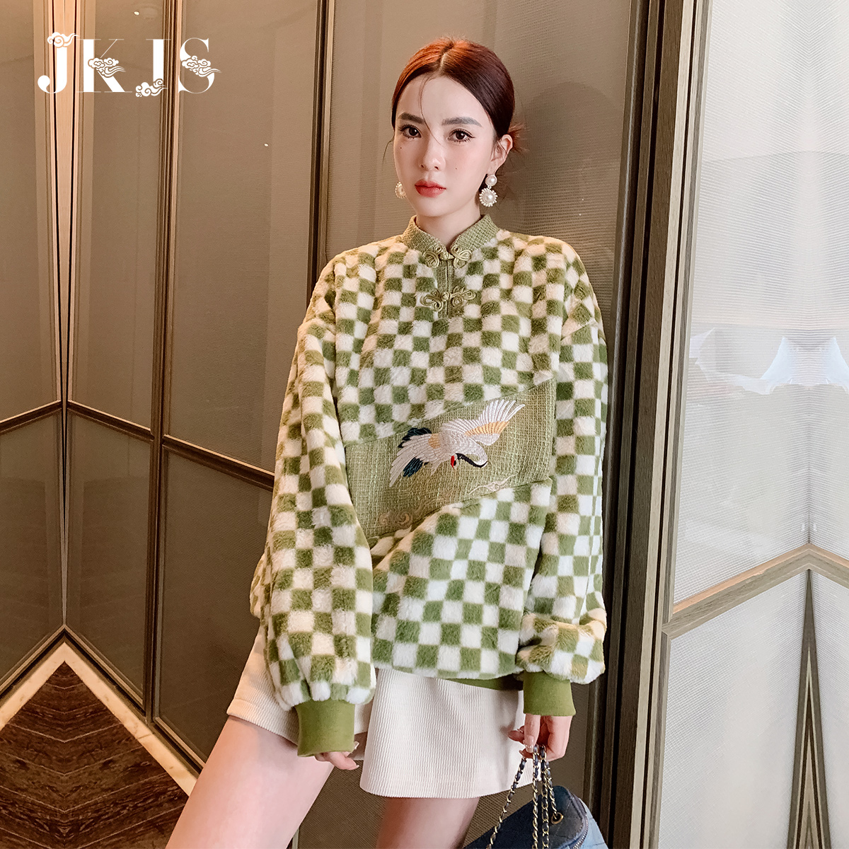 冬季新品新中式卫衣汉服