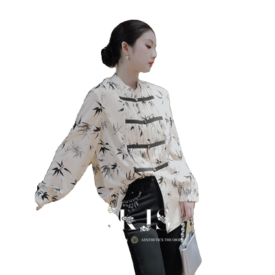 JK＆JS新中式衬衫女中国风