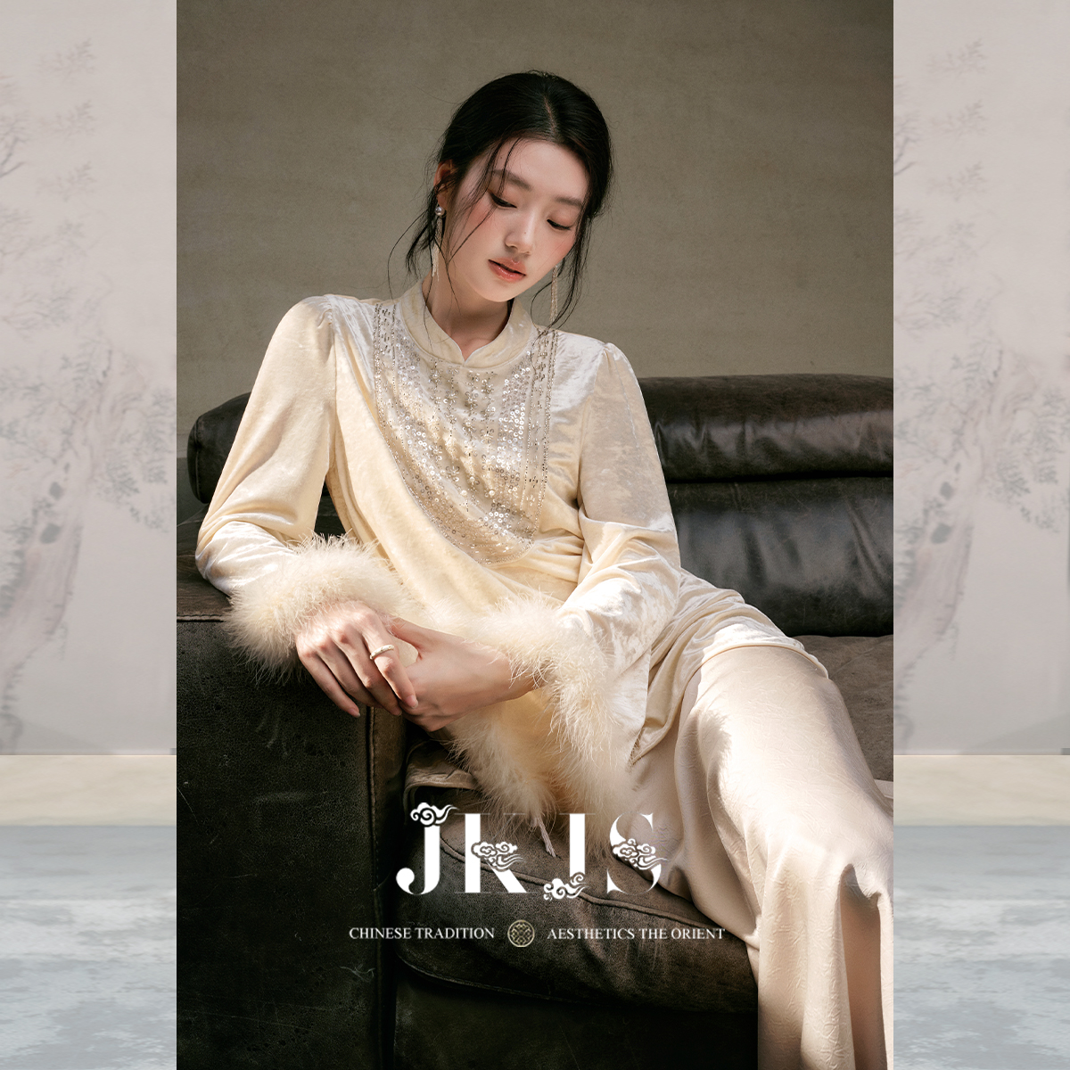 JKJS新中式内搭打底衫