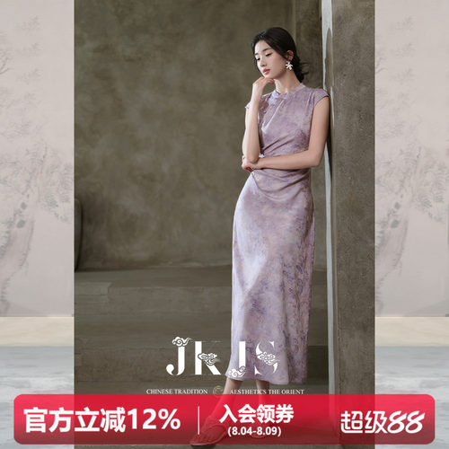 JKJS新中式连衣裙夏季