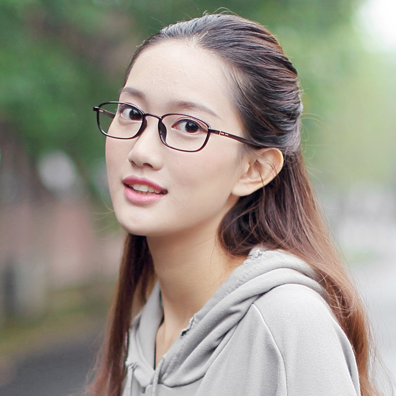韩国超轻tr90可配近视眼镜框舒适全款圆脸细框文艺镜架小脸学生