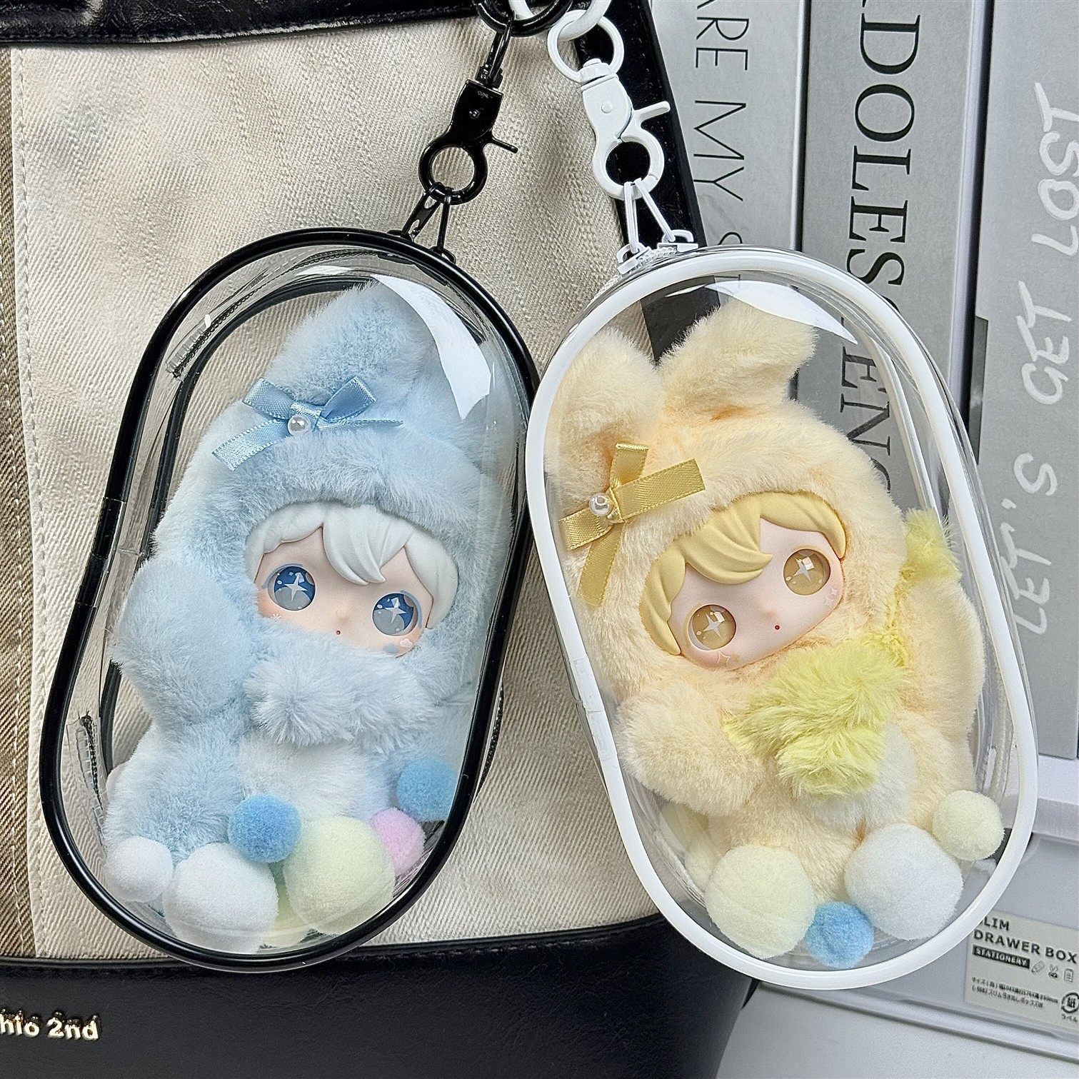 田栩宁同款SHYSHY兔闪闪保护套15cm毛绒玩偶仓包遛娃包防尘收纳包,模玩/动漫/周边/娃圈三坑/桌游,娃包,淘宝优惠券,粉丝福利购,淘宝优惠卷