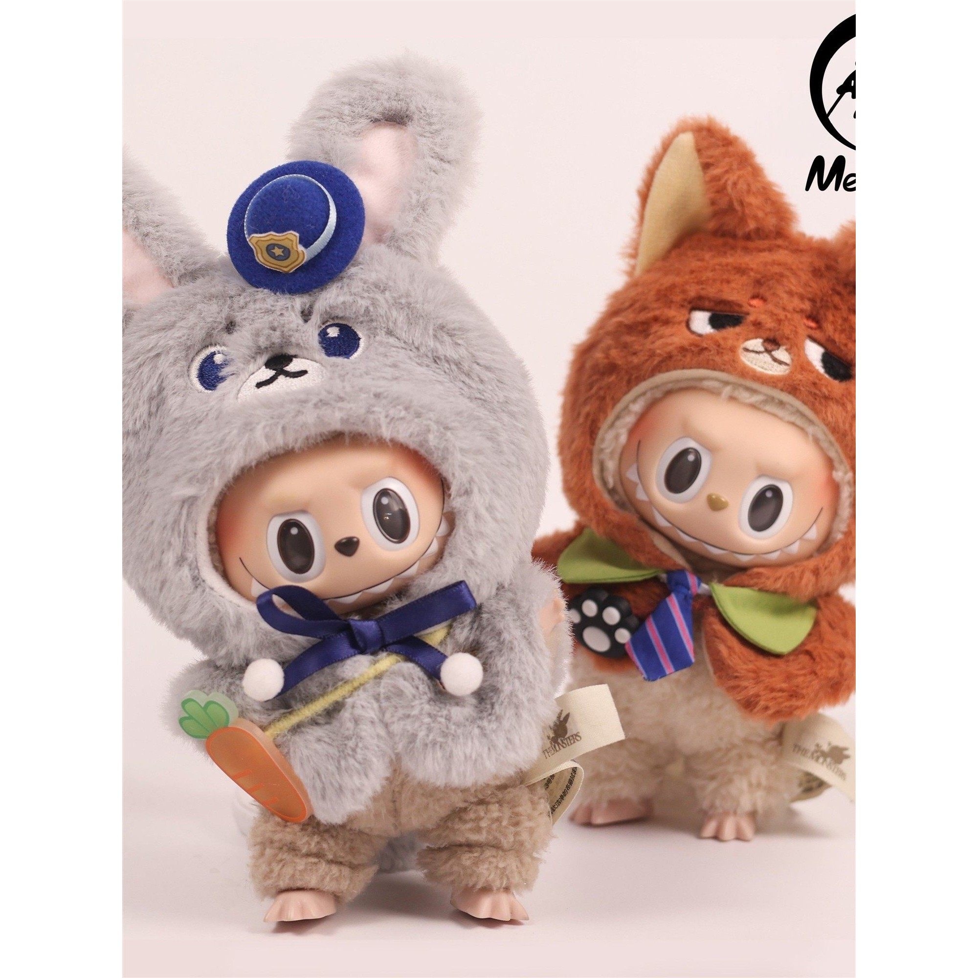 拉布布娃衣一二三代15/17cm坐坐派对搪胶公仔可爱毛绒兔狐狸斗篷,模玩/动漫/周边/娃圈三坑/桌游,棉花娃娃/毛绒玩具娃衣,淘宝优惠券,粉丝福利购,淘宝优惠卷