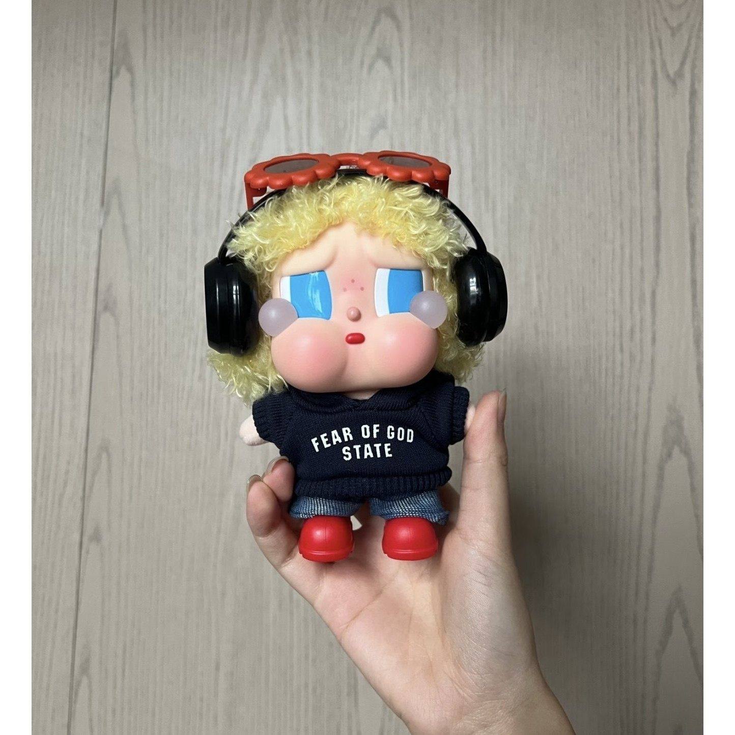 原创！哭娃crybaby娃衣日光沐浴娃衣卫衣耳机套装秋冬,模玩/动漫/周边/娃圈三坑/桌游,棉花娃娃/毛绒玩具娃衣,淘宝优惠券,粉丝福利购,淘宝优惠卷