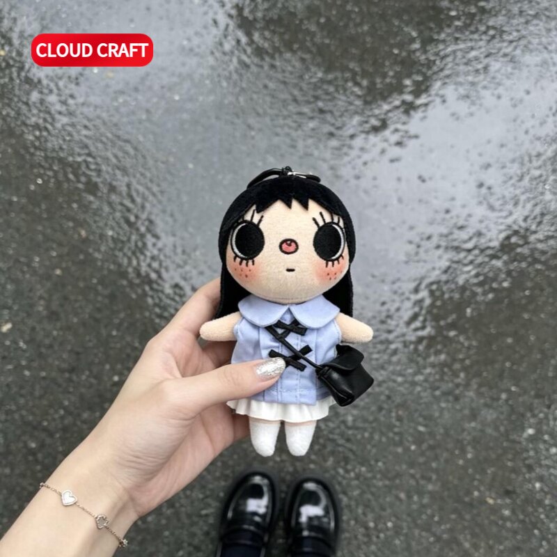 适用小玉 Yuy 娃衣工位蓝裙套装玉yuy毛绒玩偶公仔衣服替换装