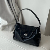 大容量机车腋下包 ROSSY BAG 百搭休闲通勤单肩斜挎包包女小众潮