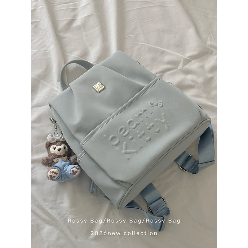ROSSY BAG 韩系小众可爱百搭双肩包大容量通勤包单肩包包休闲