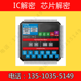芯片解密STM8S001 STM8S003 STM8S005程序破解单片机解密ic反汇编
