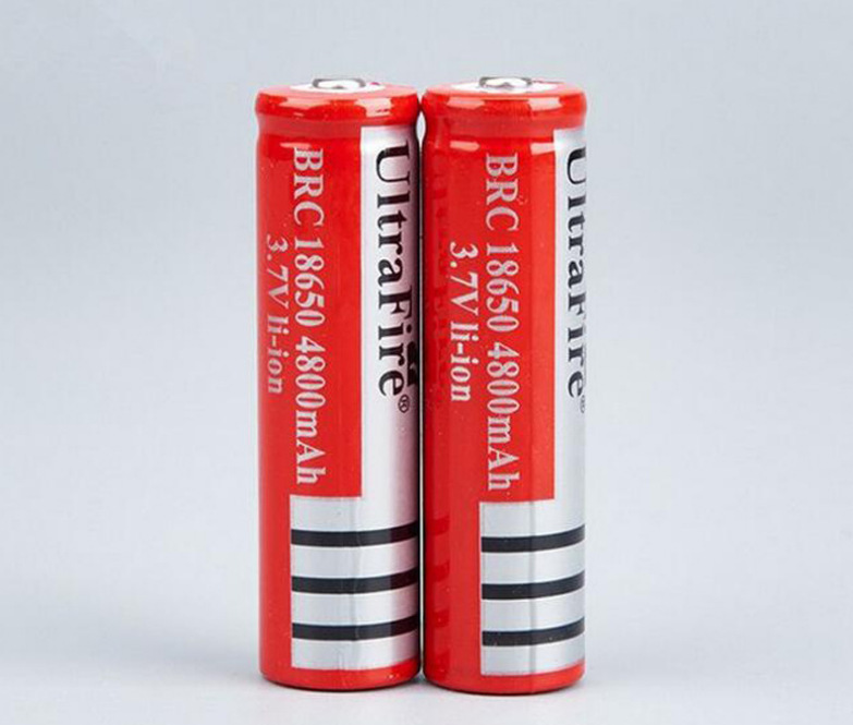 神火18650充电锂电池4800mAh 4.2V强光手电筒收音机各种容量电池