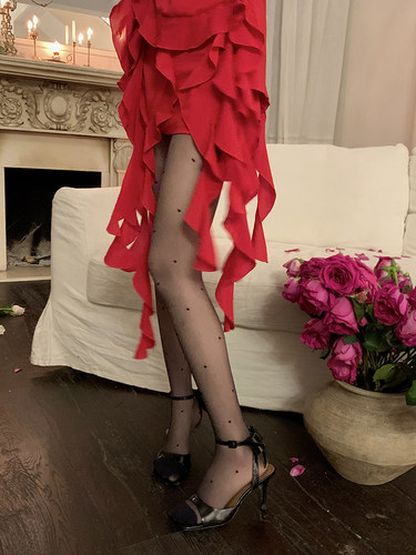 女装短裙夏季红色不规则辣妹