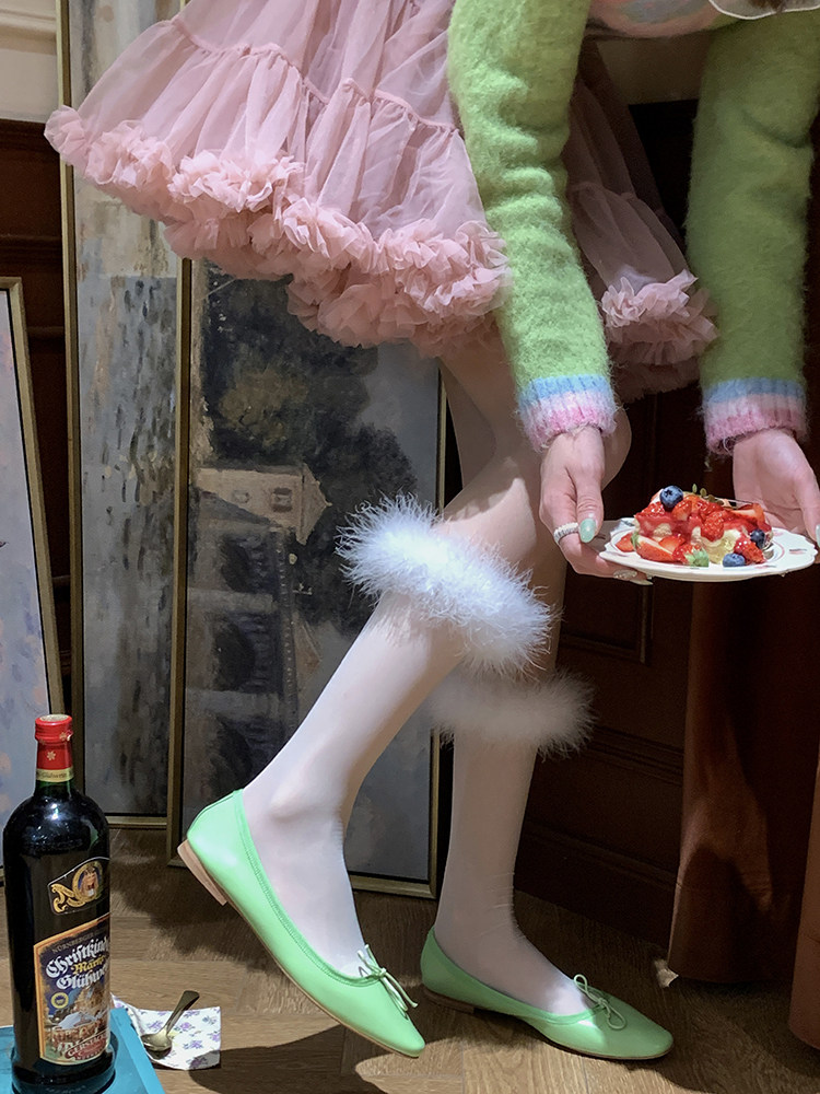 甜美毛毛袜cnorahk透气