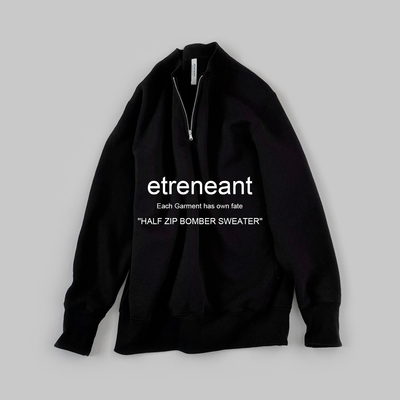 etreneant厚款宽松纯棉复古卫衣