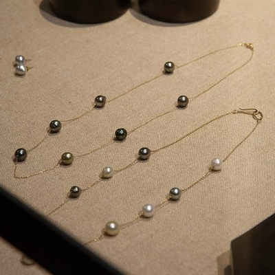 arts&science天然大溪地珍珠项链