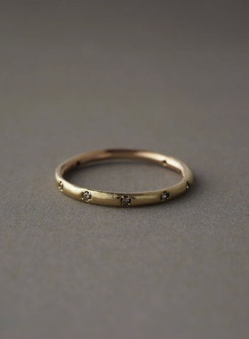 匆匆匆匆noguchi钻石镶嵌戒指