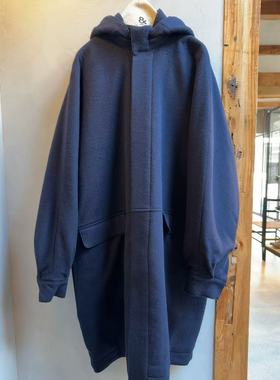 匆匆匆匆包税包邮日本arts science中长款轻便羊毛连帽大衣外套女