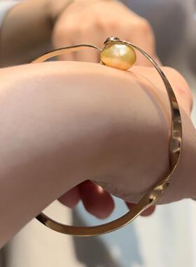 arts&science18K金南洋珍珠手镯