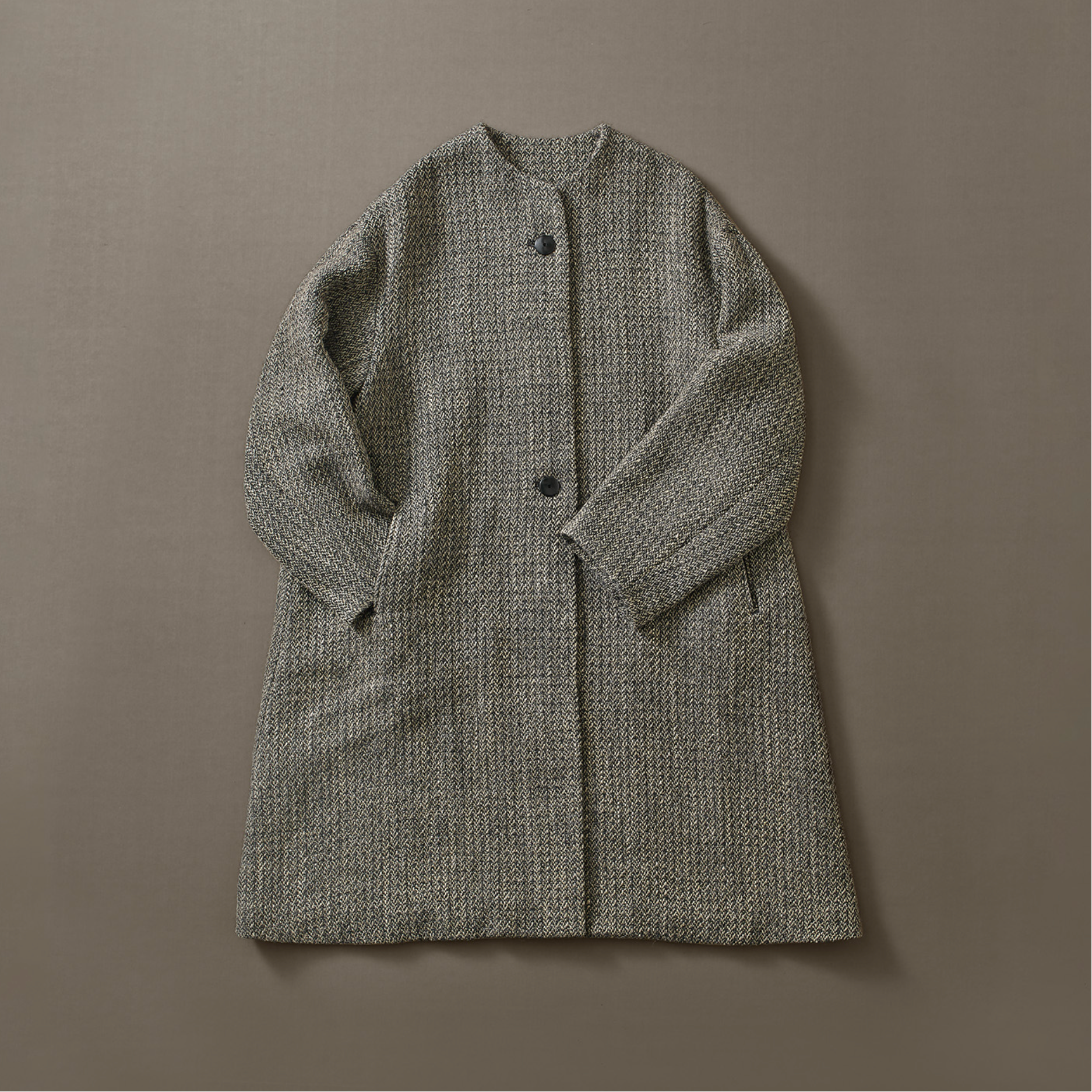 匆匆匆匆artsscience圆领大衣