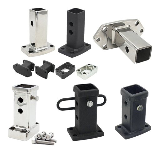 拖车方口座虎头钩转换器加厚垫块