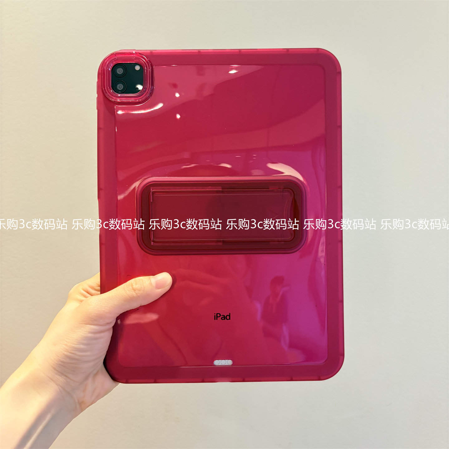 玫紫红/浪漫~」适用于苹果ipad pro11/a16/10代全包软壳air45保护套10.9寸隐藏支架横屏10.2寸平板后盖MINI67
