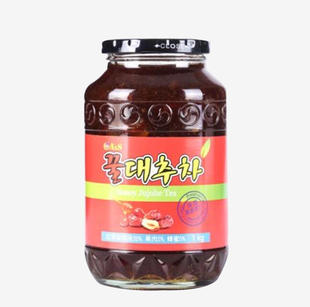 韩国原装进口蜂蜜柚子茶大枣茶红枣茶果味茶餐饮店冲饮商用家用