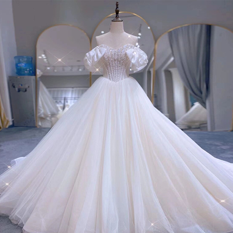 best supplier court a line vestidos de novia luxe royal beau