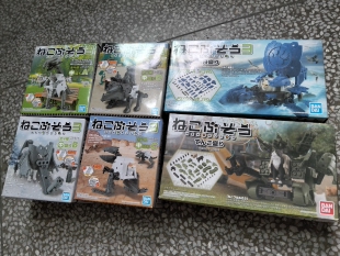 备喵喵中盛ABCD武器包 装 第3弹舟盛中盛 盒蛋万代猫猫武装 现货正品