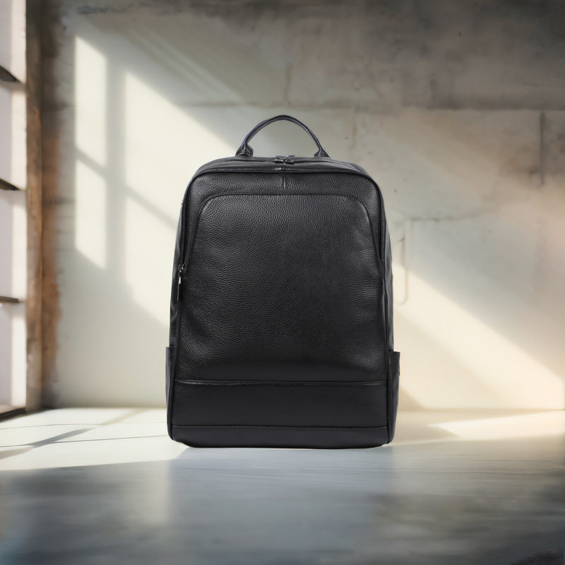 牛皮背包男款高级感旅行轻便真皮背包电脑包男士双肩包结实耐用
