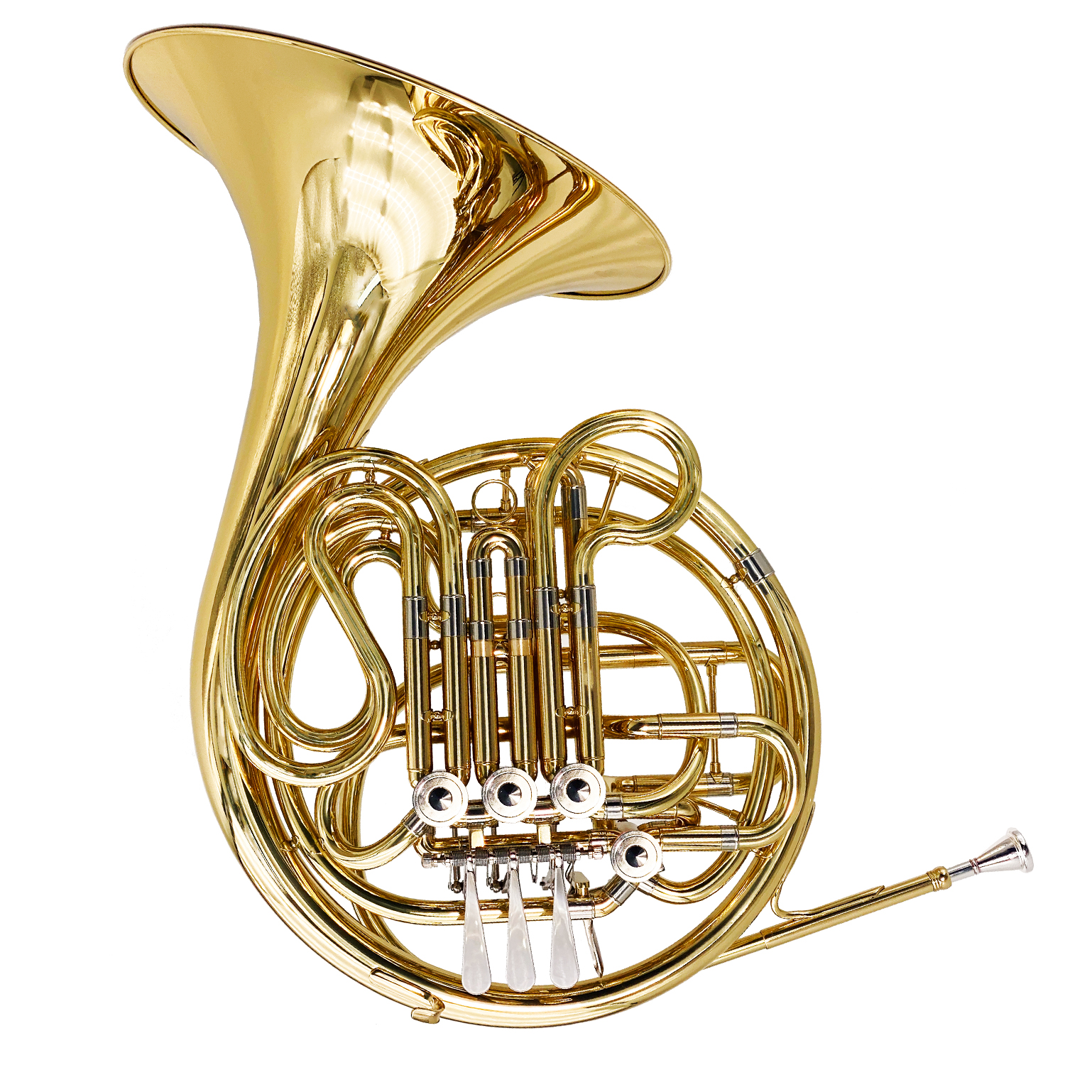 布莱斯特乐器降B-F调三键四键单排双排圆号初学专业演奏考级乐队